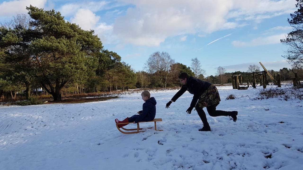 Chalet Op De Veluwe # Eiken Putten Εξωτερικό φωτογραφία